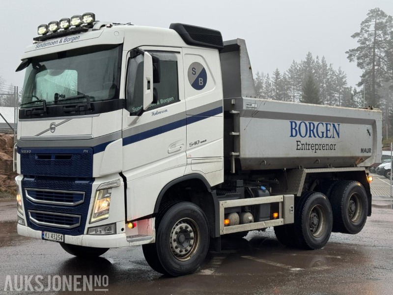 2019 Volvo FH540 tippbil med kranhydraulikk / EU-godkjent - Camion basculantă: Foto 1 2019 Volvo FH540 tippbil med kranhydraulikk / EU-godkjent - Camion basculantă: Foto 1