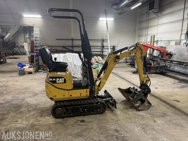 2020 Cat 300.9D minigraver - Svingbar bom - 3 skuffer - Mini excavator: Foto 4 2020 Cat 300.9D minigraver - Svingbar bom - 3 skuffer - Mini excavator: Foto 4
