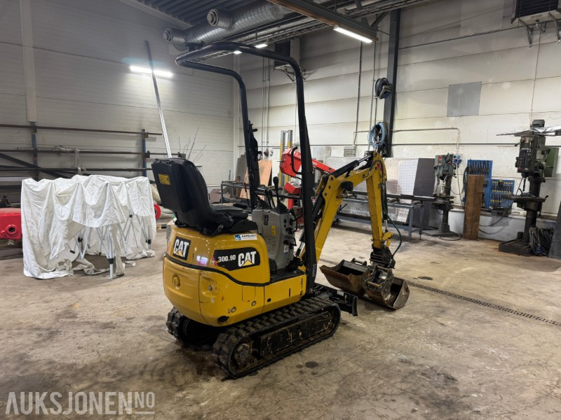 2020 Cat 300.9D minigraver - Svingbar bom - 3 skuffer - Mini excavator: Foto 5 2020 Cat 300.9D minigraver - Svingbar bom - 3 skuffer - Mini excavator: Foto 5