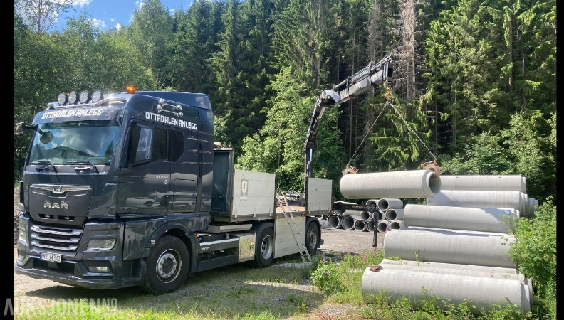 2021 MAN TGX krokbil med dumperkasse og kranflak. 8X4 EURO 6 - Camion cu cârlig: Foto 1 2021 MAN TGX krokbil med dumperkasse og kranflak. 8X4 EURO 6 - Camion cu cârlig: Foto 1