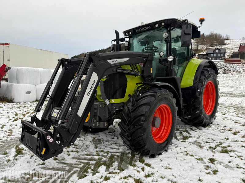 2023 Claas Arion 550, kun 759 timar - Quicke frontlaster (med vekt) - Tractor agricol: Foto 1 2023 Claas Arion 550, kun 759 timar - Quicke frontlaster (med vekt) - Tractor agricol: Foto 1