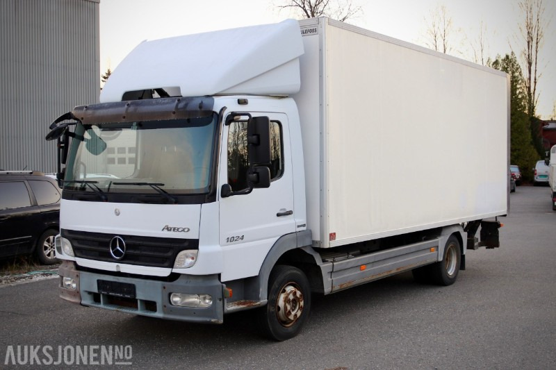 Mercedes-Benz Atego 1024 skapbil med løftelem – 6.2L / 238 hk – EU-godkjent til 20.10.2026 - Camion furgon: Foto 1 Mercedes-Benz Atego 1024 skapbil med løftelem – 6.2L / 238 hk – EU-godkjent til 20.10.2026 - Camion furgon: Foto 1