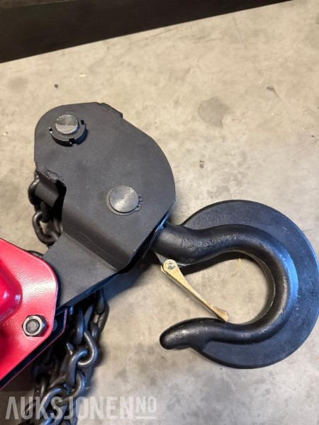 NY kjettingtalje 9000kg - god kvalitet! - Echipamente de constructii: Foto 3 NY kjettingtalje 9000kg - god kvalitet! - Echipamente de constructii: Foto 3