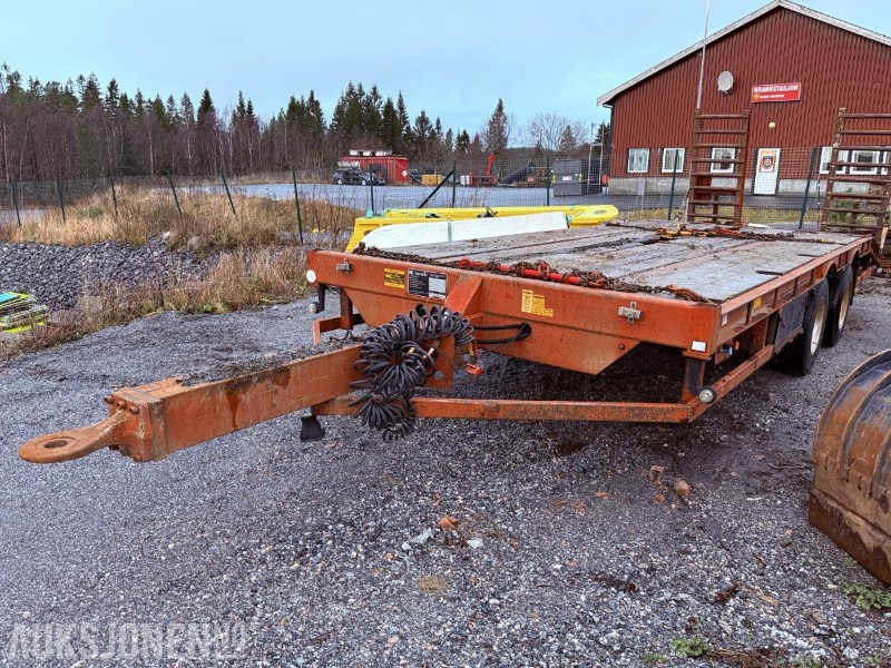 2007 NC Trailers BT-18 Maskinhenger - 2 aksler - Remorcă: Foto 1 2007 NC Trailers BT-18 Maskinhenger - 2 aksler - Remorcă: Foto 1