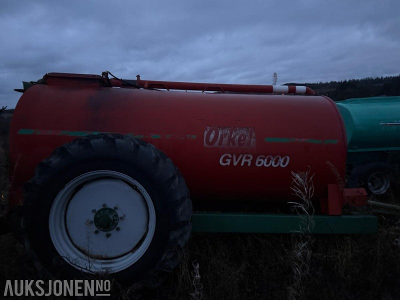 1998 Orkel Gjødselvogn 6m3 - Utilaje agricole: Foto 4 1998 Orkel Gjødselvogn 6m3 - Utilaje agricole: Foto 4