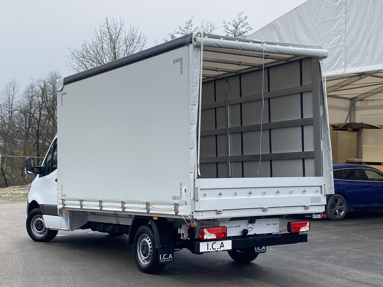 MERCEDES BENZ SPRINTER 317 CDI 170PS 1+2 PRITSCHE PLANE 4100MM - Autoutilitară cu prelată: Foto 4 MERCEDES BENZ SPRINTER 317 CDI 170PS 1+2 PRITSCHE PLANE 4100MM - Autoutilitară cu prelată: Foto 4