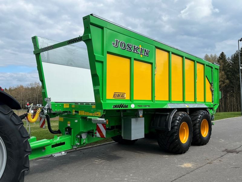 Joskin Drakkar 7600/33D180 - Remorcă agricolă: Foto 1 Joskin Drakkar 7600/33D180 - Remorcă agricolă: Foto 1