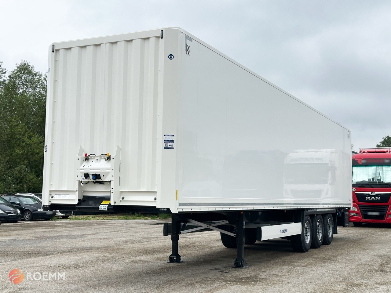 Krone DryLiner*2 Stk*Code XL*Liftachse*Sofort - Semiremorcă furgon: Foto 1 Krone DryLiner*2 Stk*Code XL*Liftachse*Sofort - Semiremorcă furgon: Foto 1