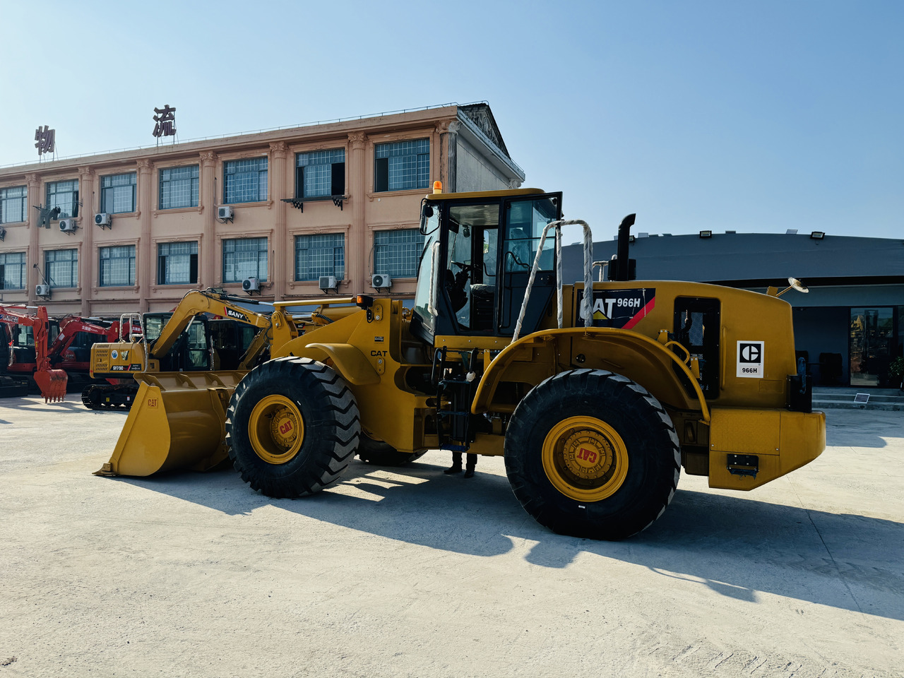 Încărcător frontal pe pneuri Caterpillar CAT 966 966H 966F 966G 6 Ton Used Wheel Loader and Similar Front Loaders Are Ready to Work: Foto 6