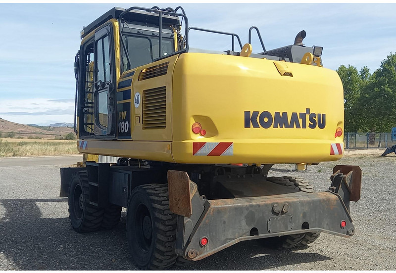 Komatsu PW180-10 - Excavator pe roţi: Foto 4 Komatsu PW180-10 - Excavator pe roţi: Foto 4