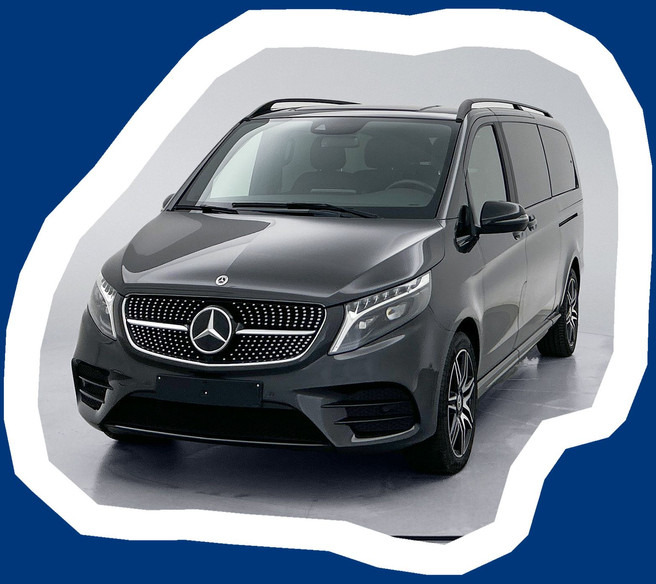 Mercedes-Benz V-Klasse 250d 4-MATIC Extra-Lang AMG Dubbele Cabine Elektrische schuifdeuren Distronic Burmester Trekhaak afneembaar 2500kg - Dubă, Autoutilitară cabină dublă: Foto 1 Mercedes-Benz V-Klasse 250d 4-MATIC Extra-Lang AMG Dubbele Cabine Elektrische schuifdeuren Distronic Burmester Trekhaak afneembaar 2500kg - Dubă, Autoutilitară cabină dublă: Foto 1