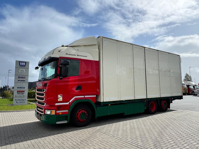 Scania R450 6x2 Highline bakwagen Retarder / Standclma / Full Air / zijdeuren - Camion furgon: Foto 1 Scania R450 6x2 Highline bakwagen Retarder / Standclma / Full Air / zijdeuren - Camion furgon: Foto 1