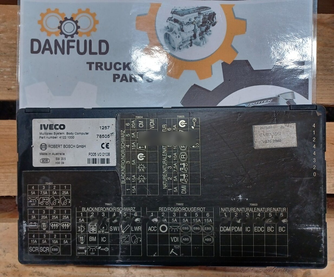 Bosch 41221000 IVECO Stralis truck - Calculator de bord pentru Camion: Foto 1 Bosch 41221000 IVECO Stralis truck - Calculator de bord pentru Camion: Foto 1