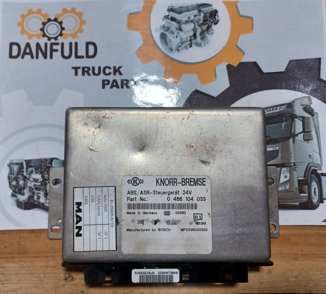Knorr-Bremse 0486104033 MAN truck - Calculator de bord pentru Camion: Foto 1 Knorr-Bremse 0486104033 MAN truck - Calculator de bord pentru Camion: Foto 1
