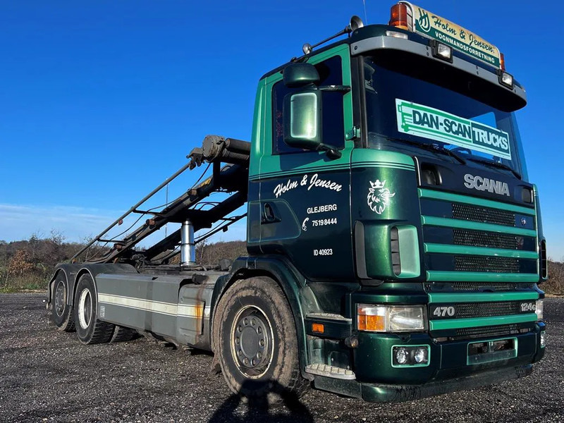 Scania R124-470 Analog tacho. 3 way cable tipper - Camion cu sistem de cablu: Foto 2 Scania R124-470 Analog tacho. 3 way cable tipper - Camion cu sistem de cablu: Foto 2