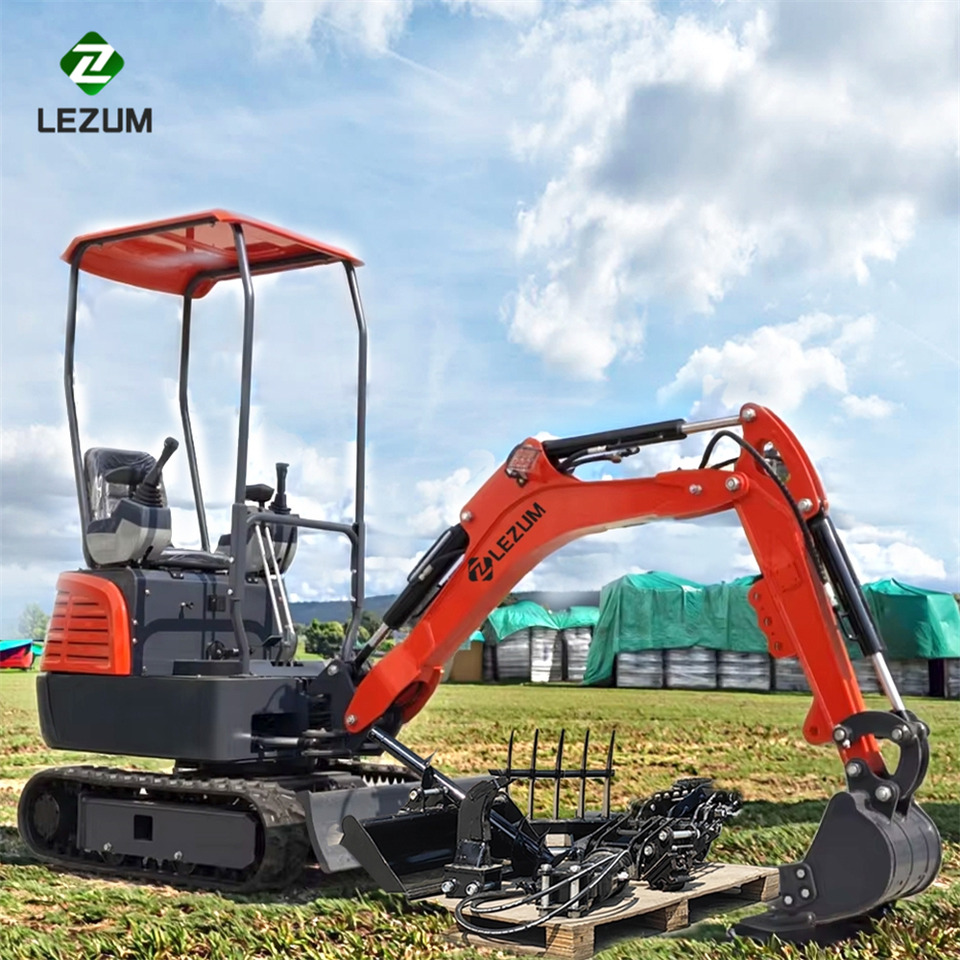 LEZUM Mini Excavator CE Certification Kubota Engine(Factory Outlet) Mini Pelle Minibagger Minikoparka Miniexcavadora - Mini excavator: Foto 1 LEZUM Mini Excavator CE Certification Kubota Engine(Factory Outlet) Mini Pelle Minibagger Minikoparka Miniexcavadora - Mini excavator: Foto 1