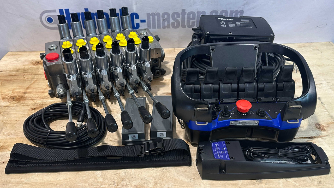 Set Scanreco RC400 with Walvoil DPX100 Manitex, Palfinger, Atlas, Cormach - Remorcă forestieră: Foto 1 Set Scanreco RC400 with Walvoil DPX100 Manitex, Palfinger, Atlas, Cormach - Remorcă forestieră: Foto 1