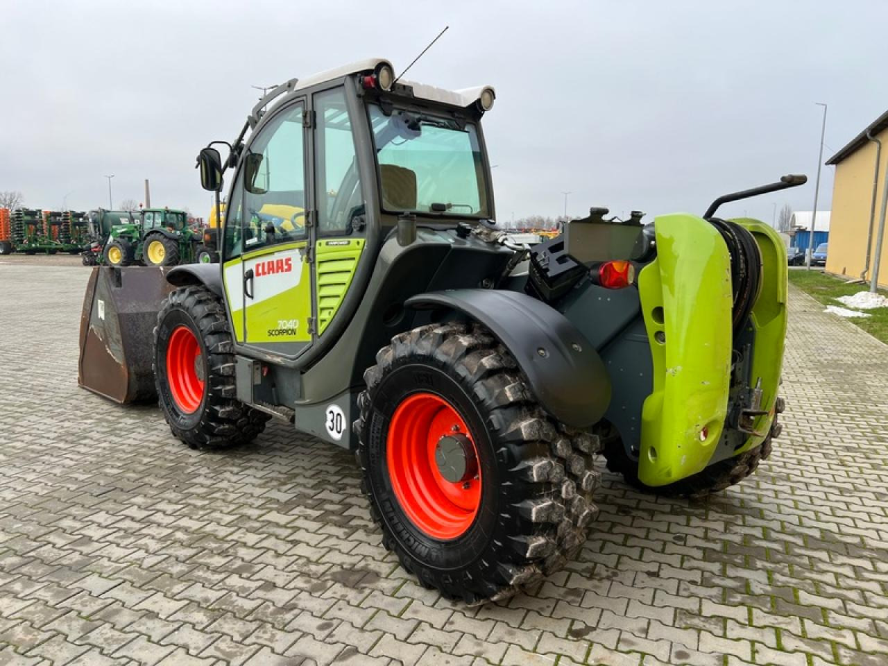 CLAAS SCORPION 7040 MIT LGS, PG - Stivuitor telescopic: Foto 2 CLAAS SCORPION 7040 MIT LGS, PG - Stivuitor telescopic: Foto 2