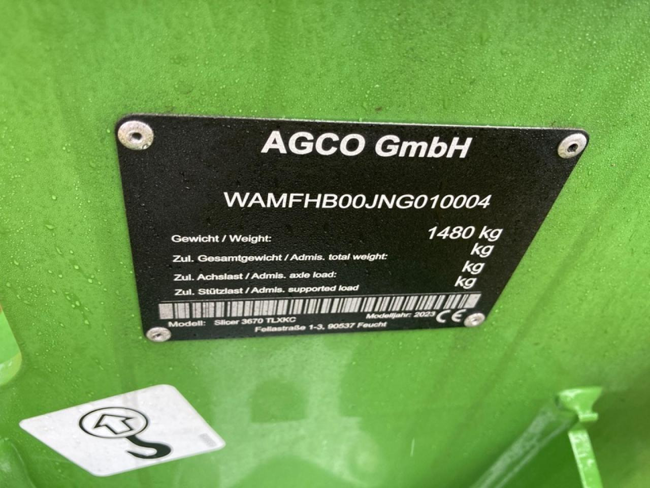 Cositoare Fendt SLICER 3670 AKTION: Foto 6