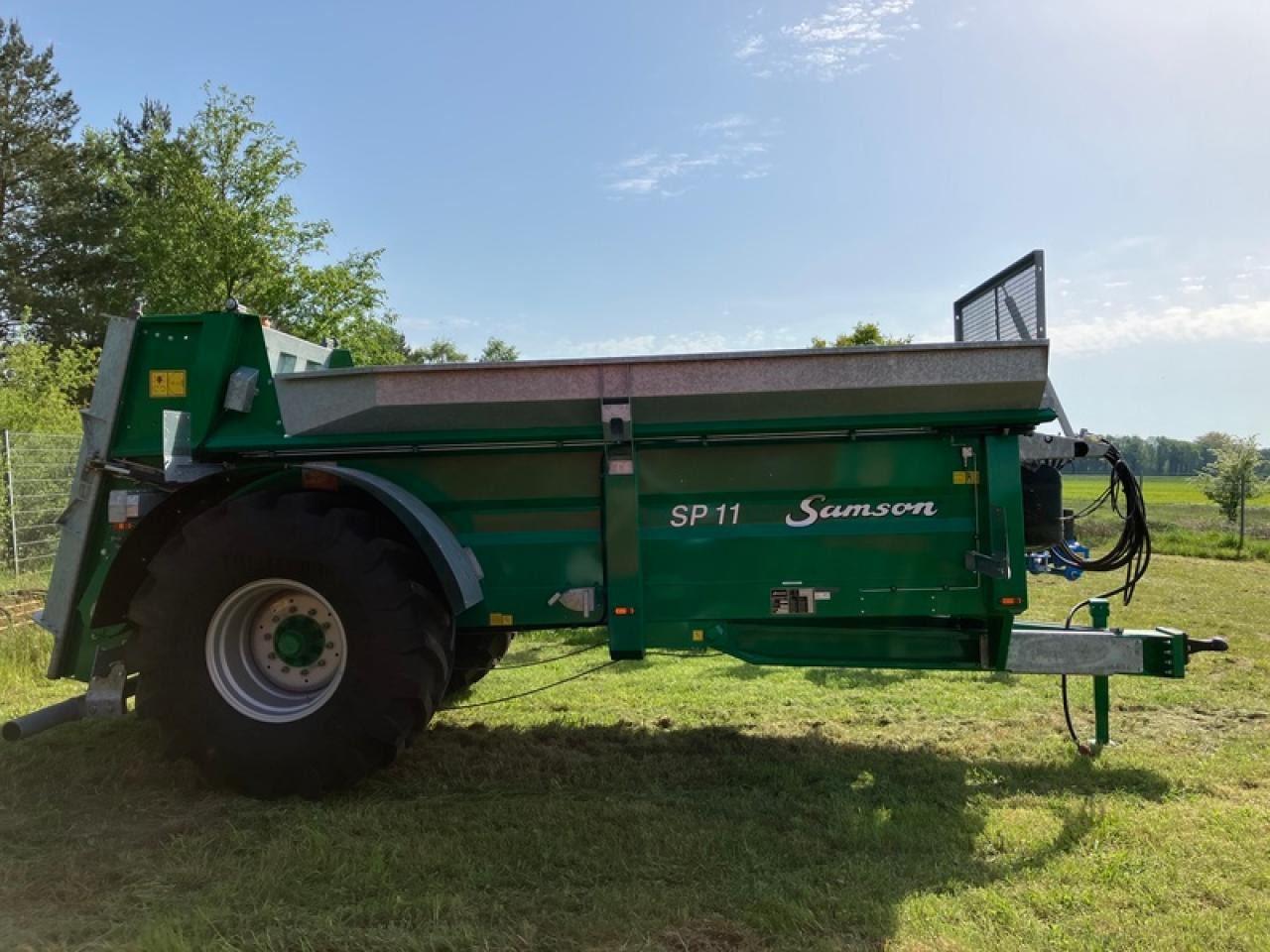 Samson SP 11 BPW AKTION - Maşină de împrăştiat gunoi de grajd: Foto 2 Samson SP 11 BPW AKTION - Maşină de împrăştiat gunoi de grajd: Foto 2