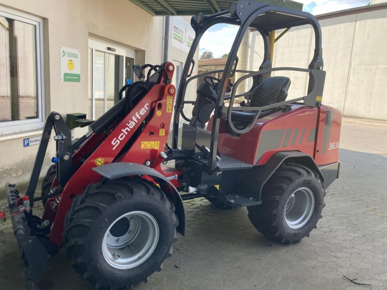 Schäffer 3630 EURO-AUFNAHME 20KM/H - Încărcător frontal pe pneuri: Foto 2 Schäffer 3630 EURO-AUFNAHME 20KM/H - Încărcător frontal pe pneuri: Foto 2