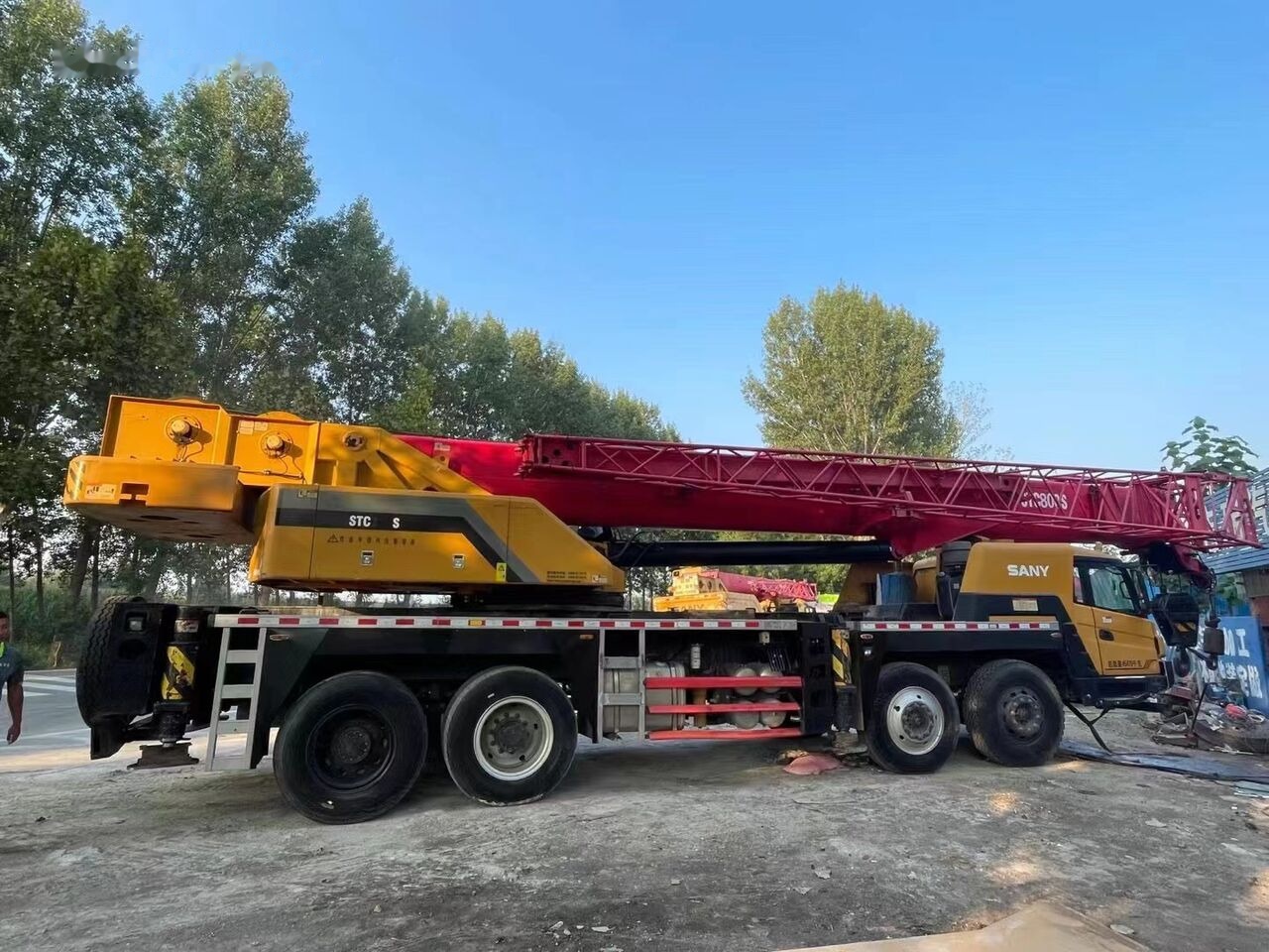 Sany Used Sany STC800 Original 80 Ton Mobile Crane Truck Truck Mounte - Automacara: Foto 4 Sany Used Sany STC800 Original 80 Ton Mobile Crane Truck Truck Mounte - Automacara: Foto 4