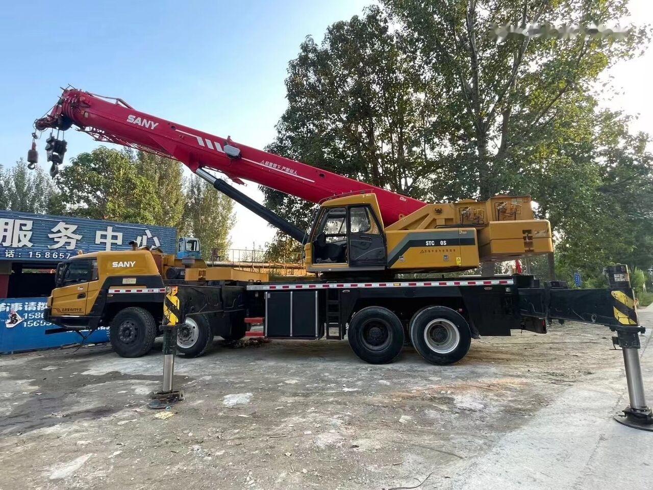 Sany Used Sany STC800 Original 80 Ton Mobile Crane Truck Truck Mounte - Automacara: Foto 2 Sany Used Sany STC800 Original 80 Ton Mobile Crane Truck Truck Mounte - Automacara: Foto 2