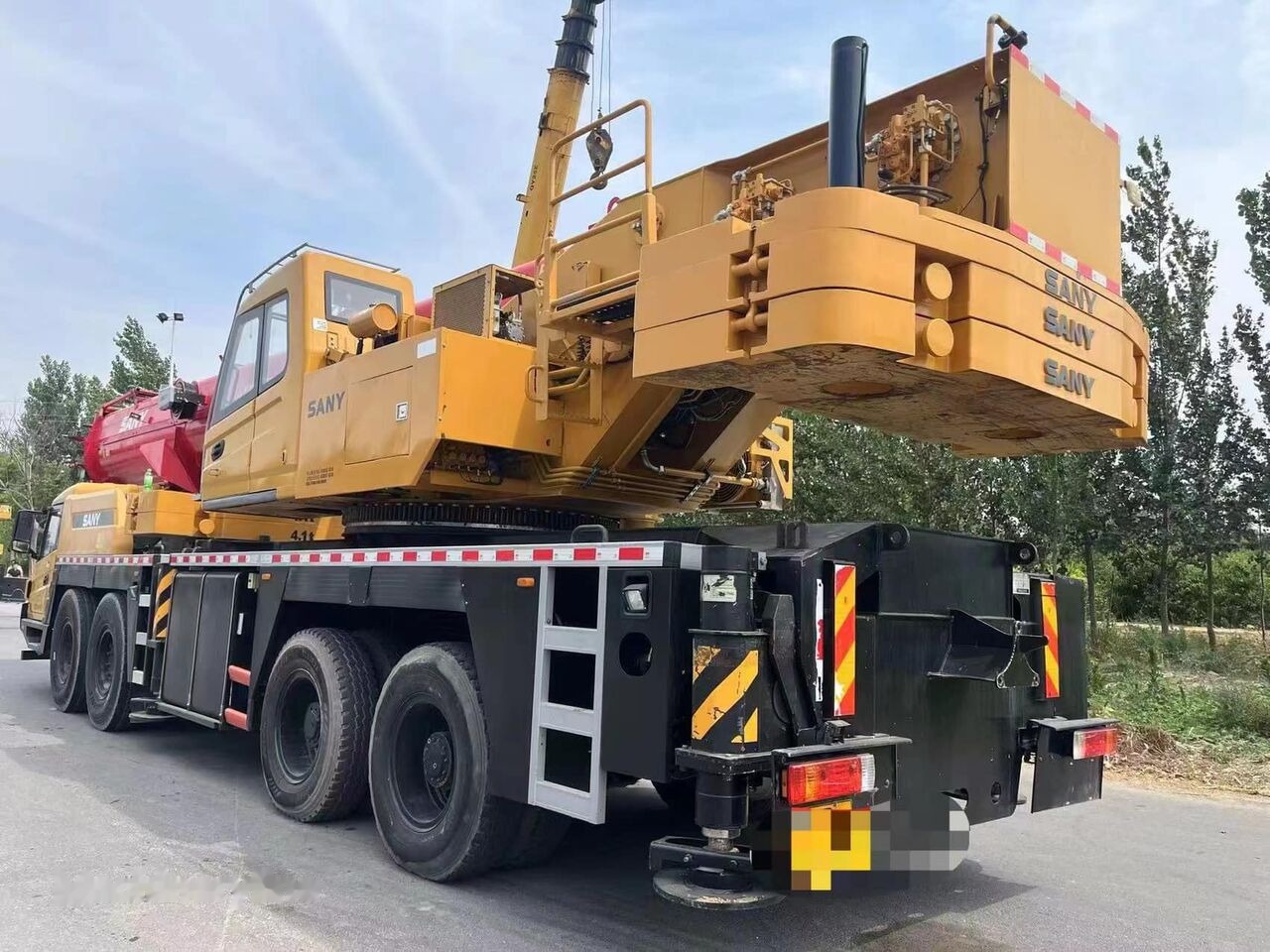 Sany Used Sany STC800 Original 80 Ton Mobile Truck Mounted Crane for - Automacara: Foto 4 Sany Used Sany STC800 Original 80 Ton Mobile Truck Mounted Crane for - Automacara: Foto 4