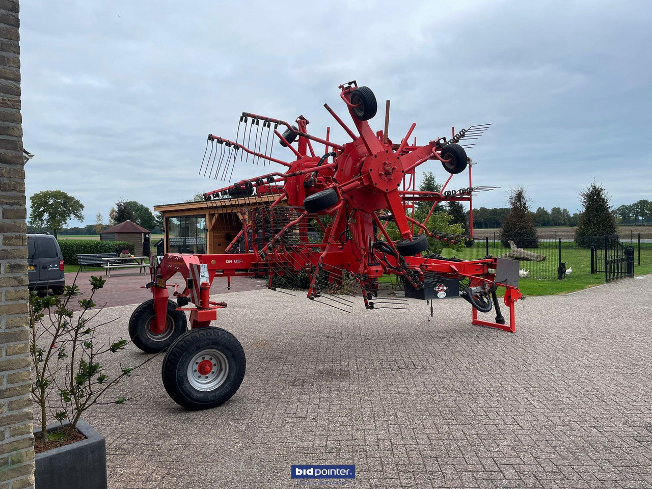 Kuhn GA8521 - Maşină de întors fânul: Foto 4 Kuhn GA8521 - Maşină de întors fânul: Foto 4