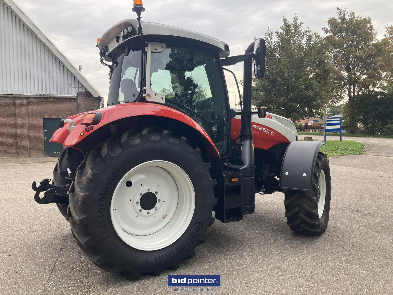 Steyr 4125 profi CVT - Tractor agricol: Foto 4 Steyr 4125 profi CVT - Tractor agricol: Foto 4