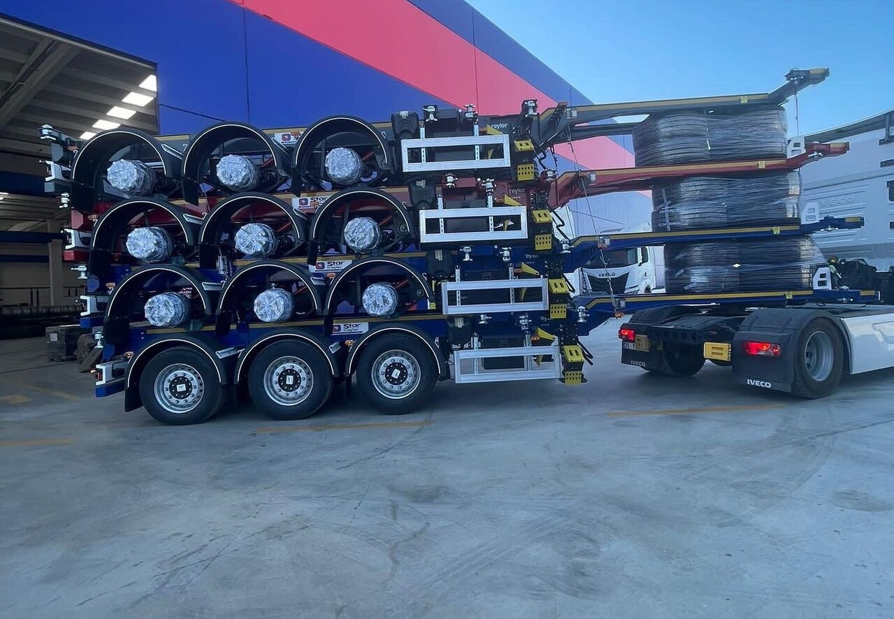 Star Yagcilar Telescopic container carrier - Semiremorcă transport containere/ Swap body: Foto 5 Star Yagcilar Telescopic container carrier - Semiremorcă transport containere/ Swap body: Foto 5