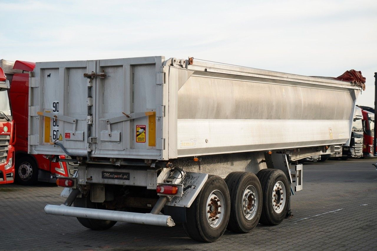 Benalu WYWROTKA / 23 m3 / ALUMINIOWA / OŚ PODNOSZONA / - Semiremorcă basculantă: Foto 5 Benalu WYWROTKA / 23 m3 / ALUMINIOWA / OŚ PODNOSZONA / - Semiremorcă basculantă: Foto 5