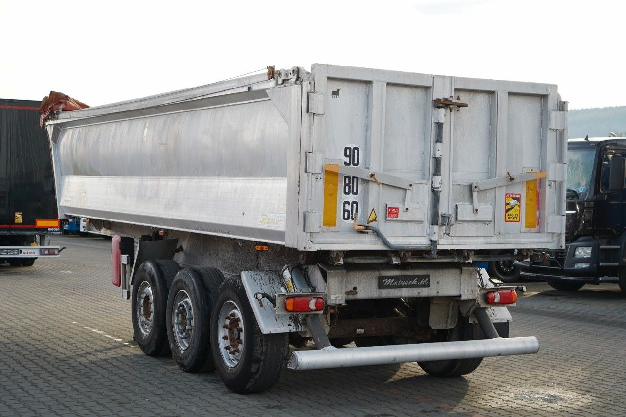 Benalu WYWROTKA / 23 m3 / ALUMINIOWA / OŚ PODNOSZONA / - Semiremorcă basculantă: Foto 4 Benalu WYWROTKA / 23 m3 / ALUMINIOWA / OŚ PODNOSZONA / - Semiremorcă basculantă: Foto 4