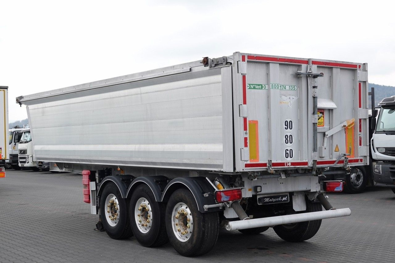 Benalu WYWROTKA / 26 m3 / ALUMINIOWA / OŚ PODNOSZONA / - Semiremorcă basculantă: Foto 2 Benalu WYWROTKA / 26 m3 / ALUMINIOWA / OŚ PODNOSZONA / - Semiremorcă basculantă: Foto 2