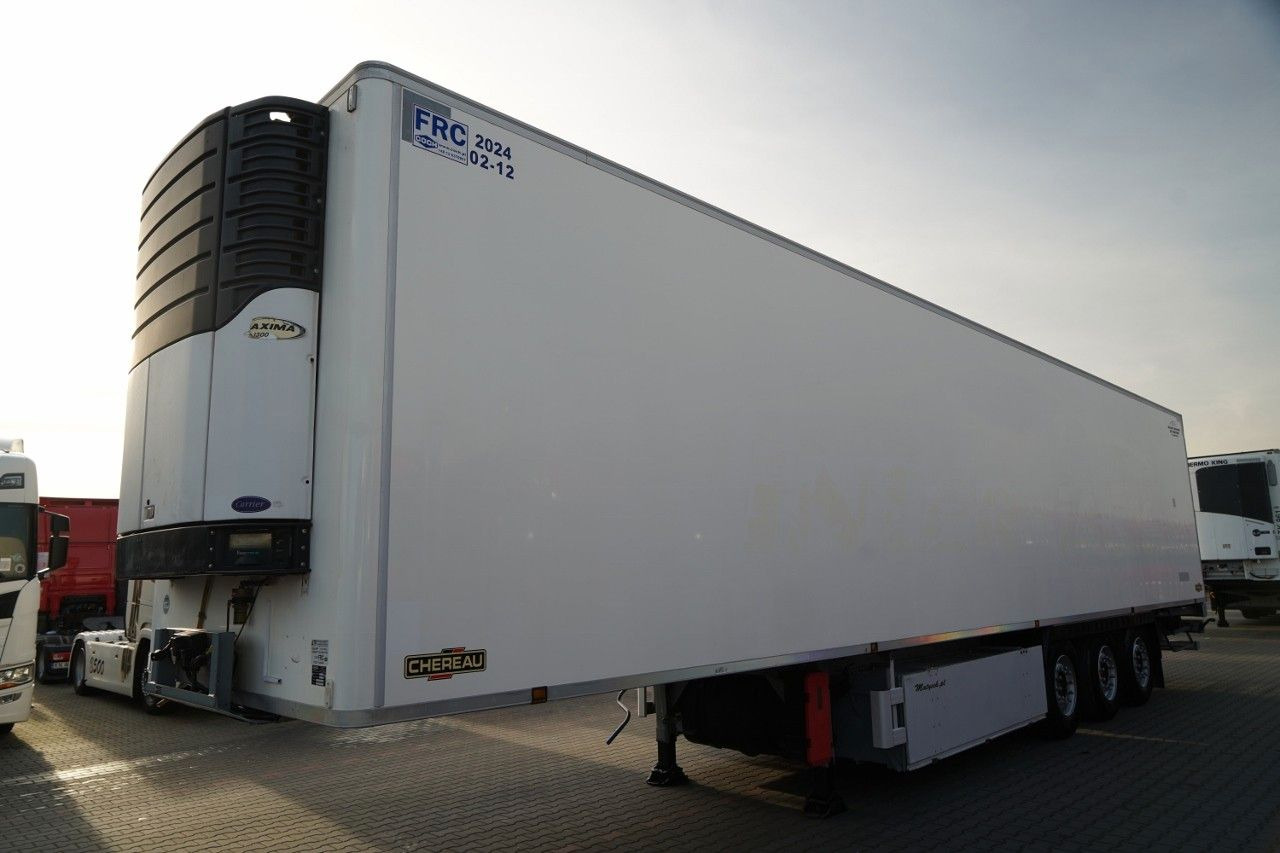 Chereau CHŁODNIA / MAXIMA 1300 / HAKÓWKA / OŚ PODNOSZONA - Semiremorcă frigider: Foto 2 Chereau CHŁODNIA / MAXIMA 1300 / HAKÓWKA / OŚ PODNOSZONA - Semiremorcă frigider: Foto 2