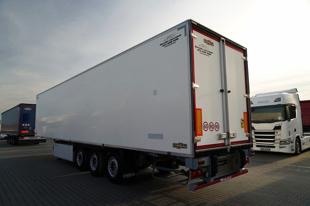 Chereau CHŁODNIA / MAXIMA 1300 / HAKÓWKA / OŚ PODNOSZONA - Semiremorcă frigider: Foto 3 Chereau CHŁODNIA / MAXIMA 1300 / HAKÓWKA / OŚ PODNOSZONA - Semiremorcă frigider: Foto 3