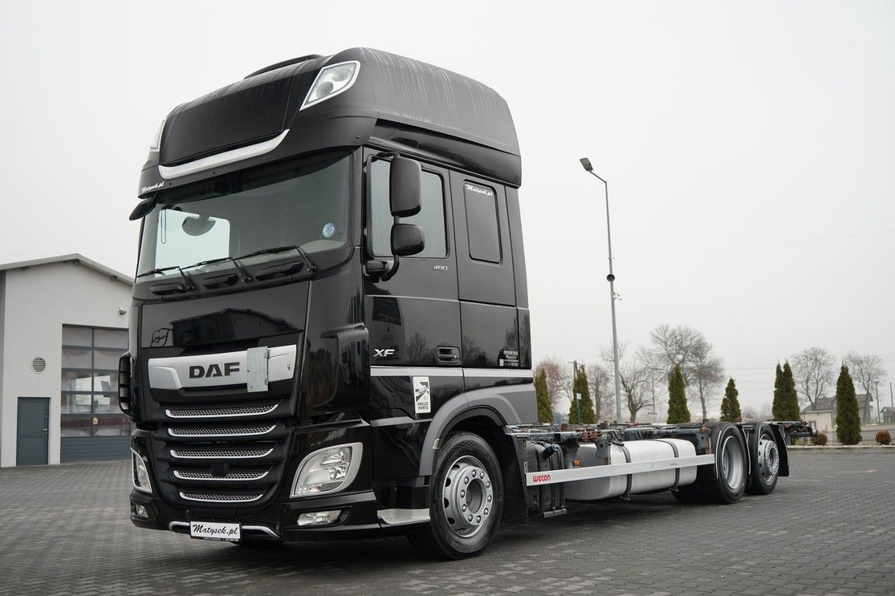 DAF XF 480 / BDF / 6X2 / / SSC / I-PARK COOL / OŚ P - Camion transport containere/ Swap body: Foto 1 DAF XF 480 / BDF / 6X2 / / SSC / I-PARK COOL / OŚ P - Camion transport containere/ Swap body: Foto 1