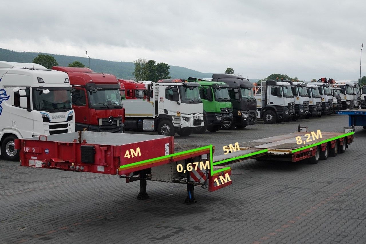 Faymonville NISKOPODWOZIE / STN-4AX / ROZCIĄGANA / 4 OSIE / - Semiremorcă transport agabaritic: Foto 2 Faymonville NISKOPODWOZIE / STN-4AX / ROZCIĄGANA / 4 OSIE / - Semiremorcă transport agabaritic: Foto 2