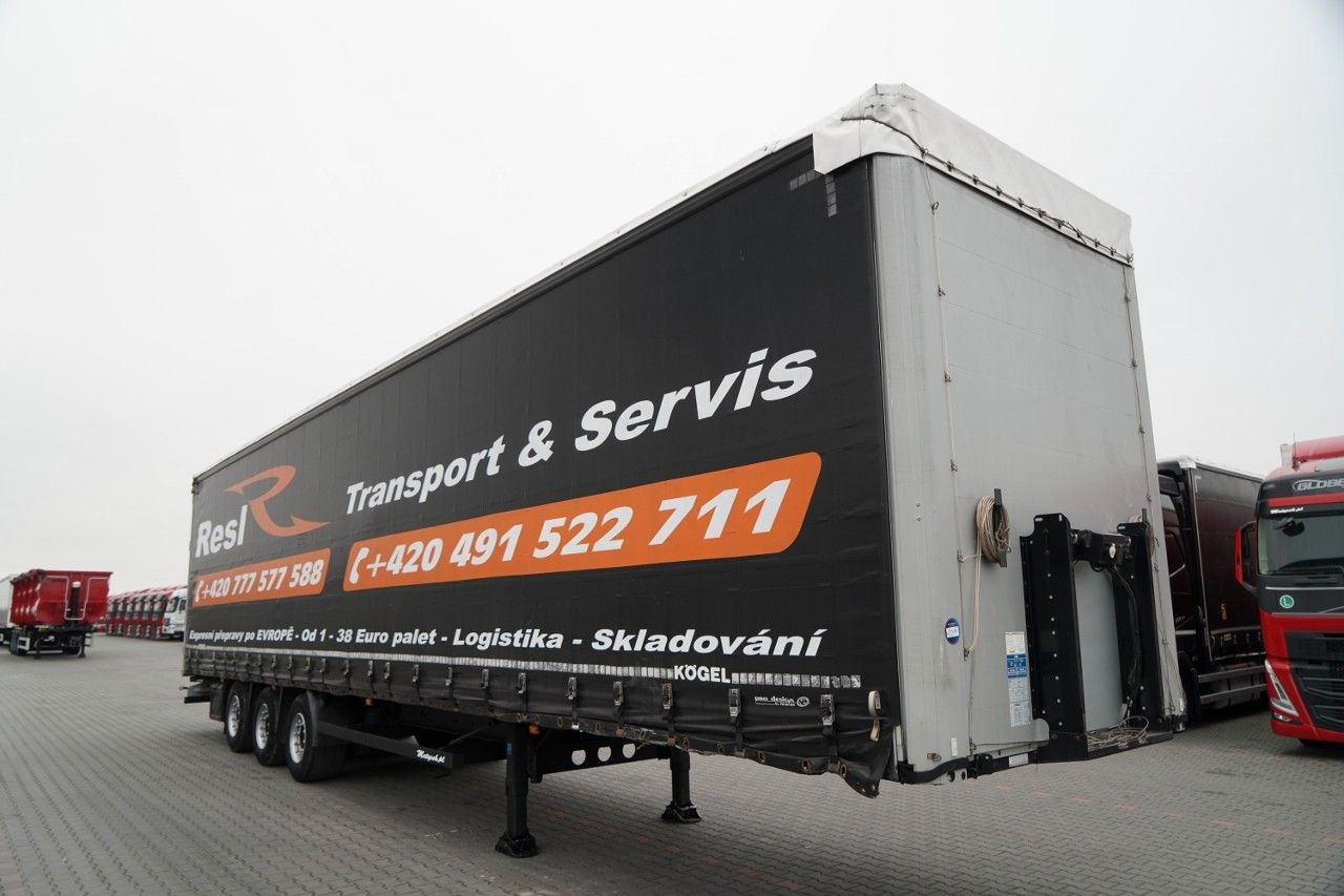 Kögel FIRANKA / MEGA / OŚ PODNOSZONA / OSIE SAF / DACH - Semiremorcă prelată: Foto 2 Kögel FIRANKA / MEGA / OŚ PODNOSZONA / OSIE SAF / DACH - Semiremorcă prelată: Foto 2