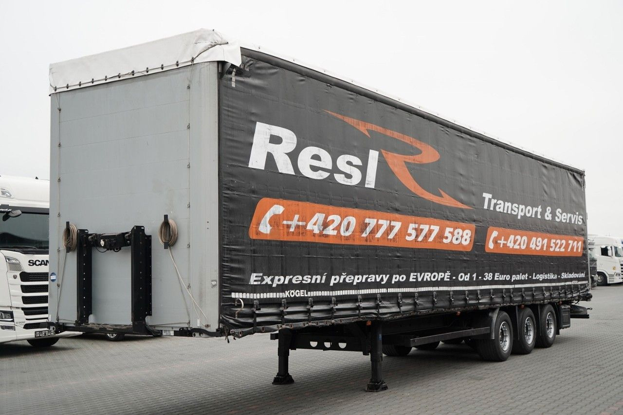 Kögel FIRANKA / MEGA / OŚ PODNOSZONA / OSIE SAF / DACH - Semiremorcă prelată: Foto 3 Kögel FIRANKA / MEGA / OŚ PODNOSZONA / OSIE SAF / DACH - Semiremorcă prelată: Foto 3