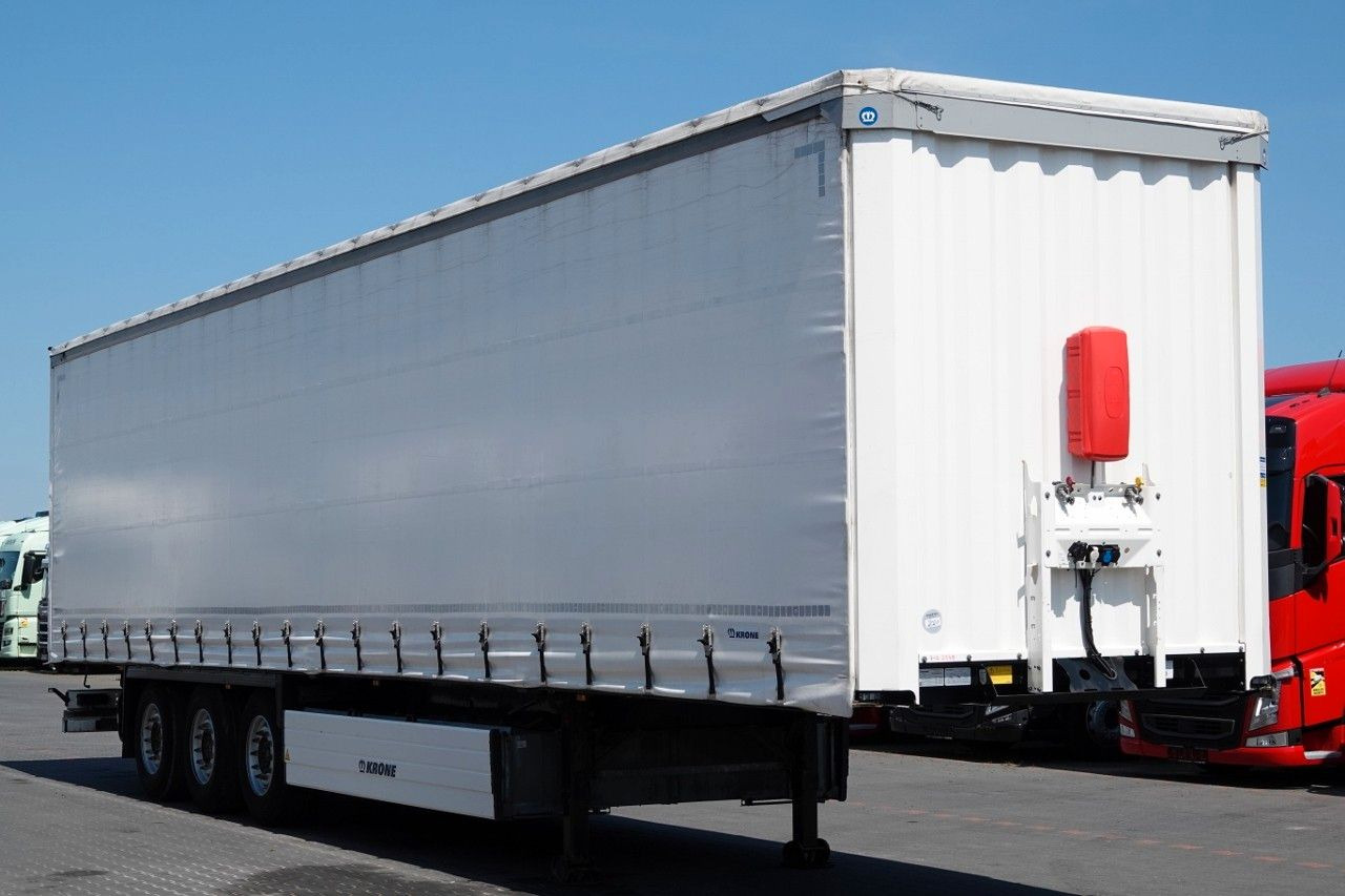 Krone FIRANKA / 2021 ROK / KOSZ NA PALETY / 2 OSIE POD - Semiremorcă prelată: Foto 1 Krone FIRANKA / 2021 ROK / KOSZ NA PALETY / 2 OSIE POD - Semiremorcă prelată: Foto 1