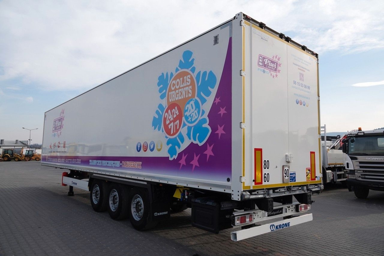 Krone KONTENER / KOFFER / 2021 ROK / OS PODNOSZONA - Semiremorcă frigider: Foto 3 Krone KONTENER / KOFFER / 2021 ROK / OS PODNOSZONA - Semiremorcă frigider: Foto 3