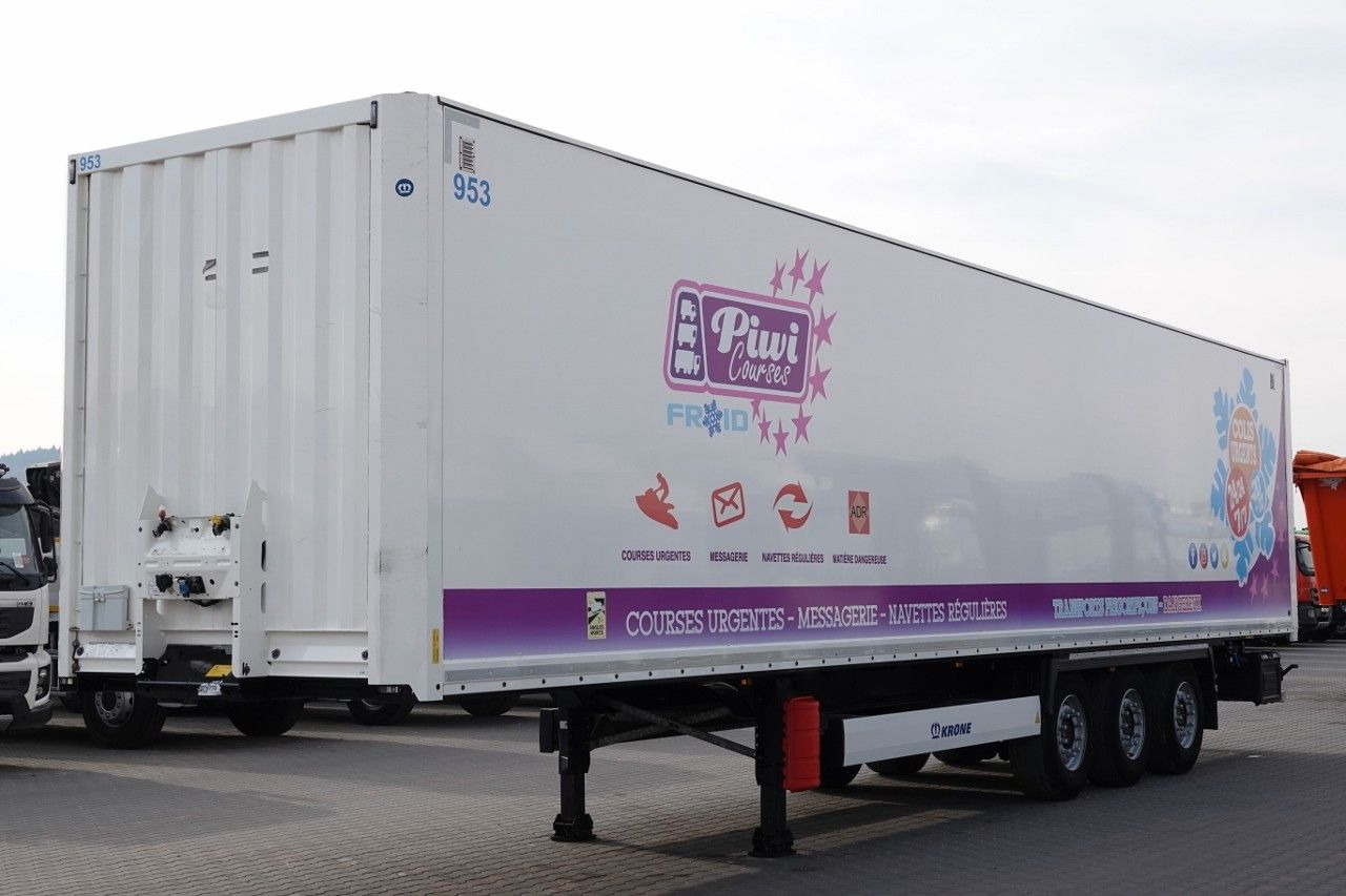 Krone KONTENER / KOFFER / 2021 ROK / OS PODNOSZONA - Semiremorcă frigider: Foto 2 Krone KONTENER / KOFFER / 2021 ROK / OS PODNOSZONA - Semiremorcă frigider: Foto 2