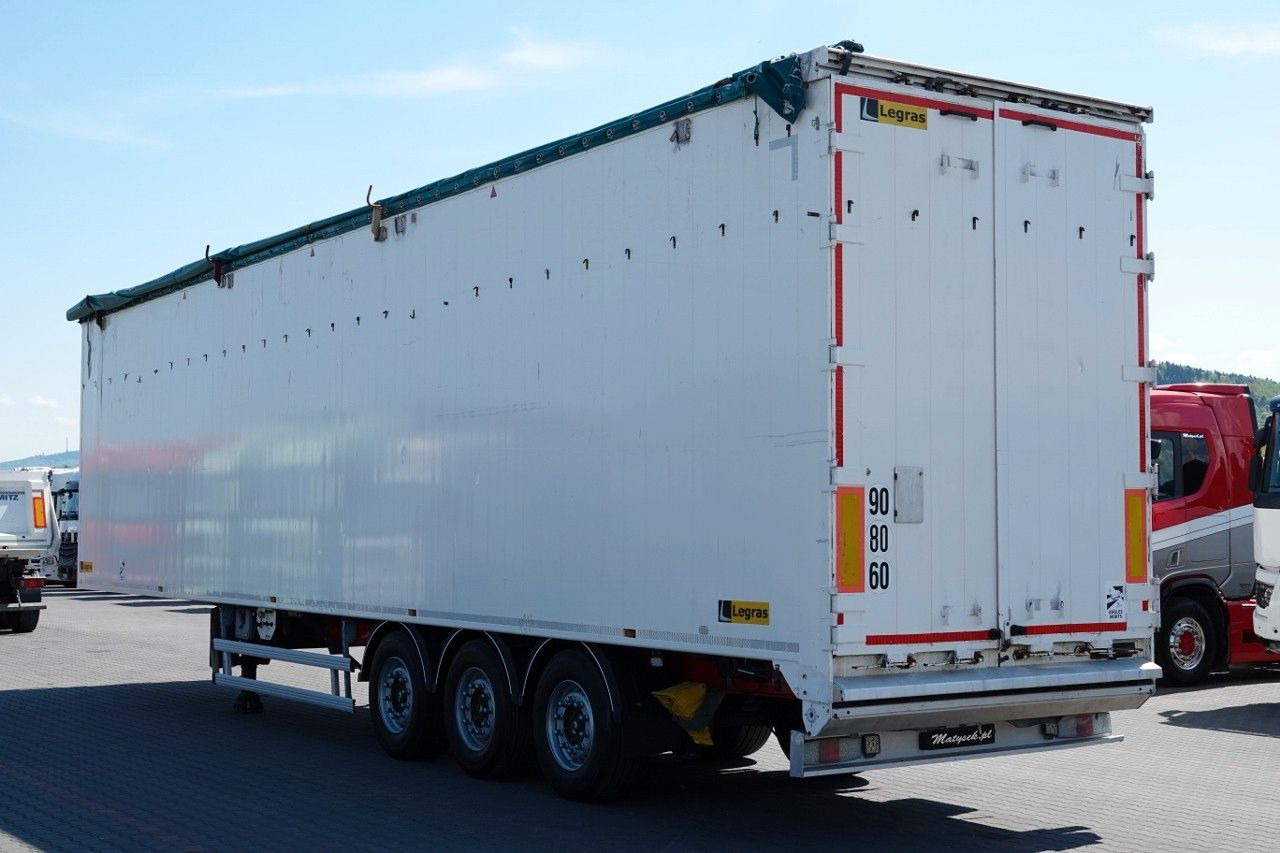 Legras RUCHOMA PODŁOGA / WALKING FLOOR / 98 m3 / OPONY - Semiremorcă cu podea culisantă: Foto 2 Legras RUCHOMA PODŁOGA / WALKING FLOOR / 98 m3 / OPONY - Semiremorcă cu podea culisantă: Foto 2
