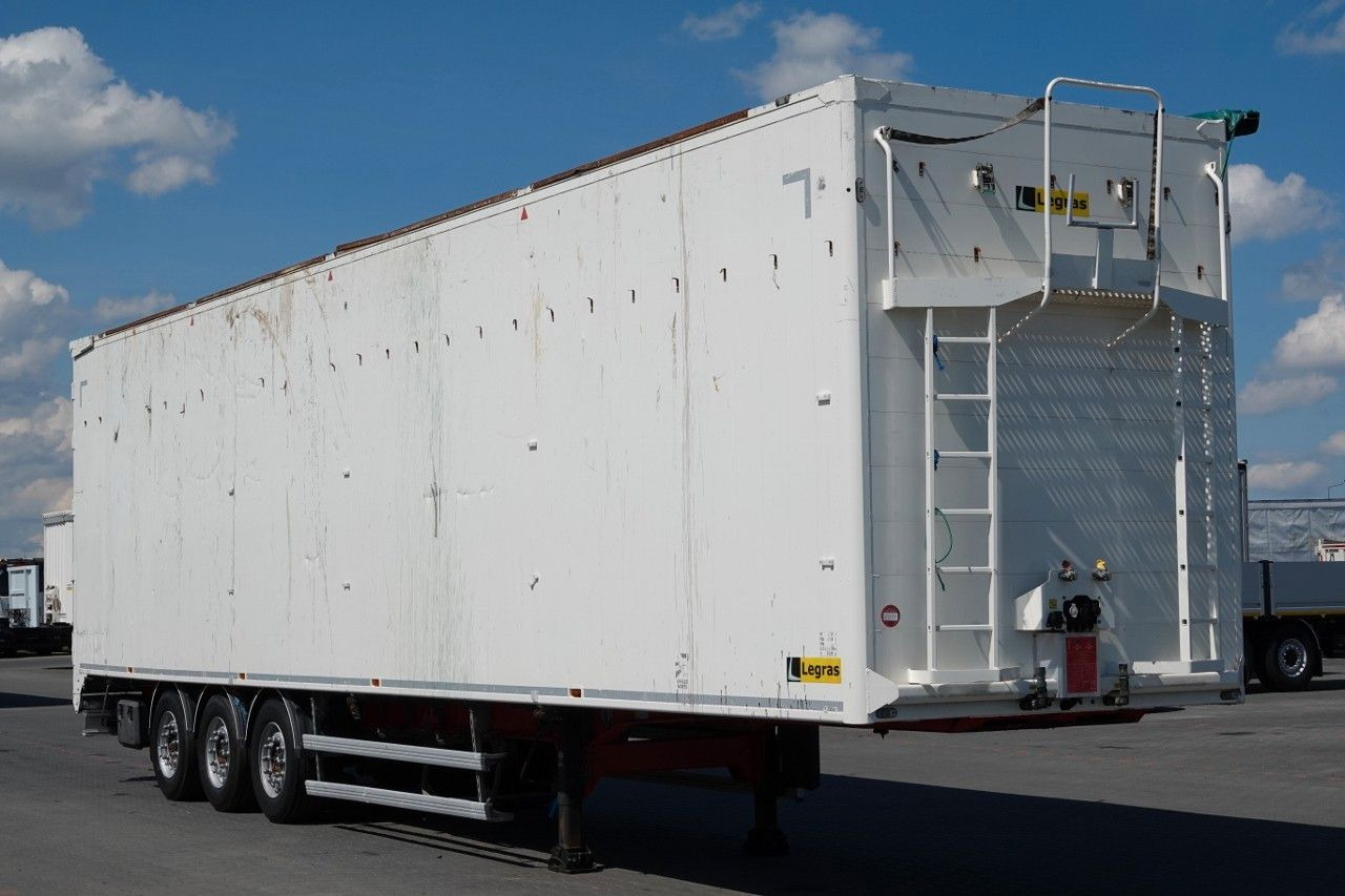 Legras RUCHOMA PODŁOGA / WALKING FLOOR / 98 m3 / OPONY - Semiremorcă cu podea culisantă: Foto 4 Legras RUCHOMA PODŁOGA / WALKING FLOOR / 98 m3 / OPONY - Semiremorcă cu podea culisantă: Foto 4