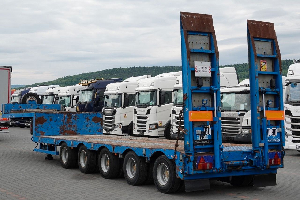 Nooteboom NISKOPODWOZIE / DMC: 80 000 KG / 5 OSI / SKRĘTNE - Semiremorcă transport agabaritic: Foto 1 Nooteboom NISKOPODWOZIE / DMC: 80 000 KG / 5 OSI / SKRĘTNE - Semiremorcă transport agabaritic: Foto 1