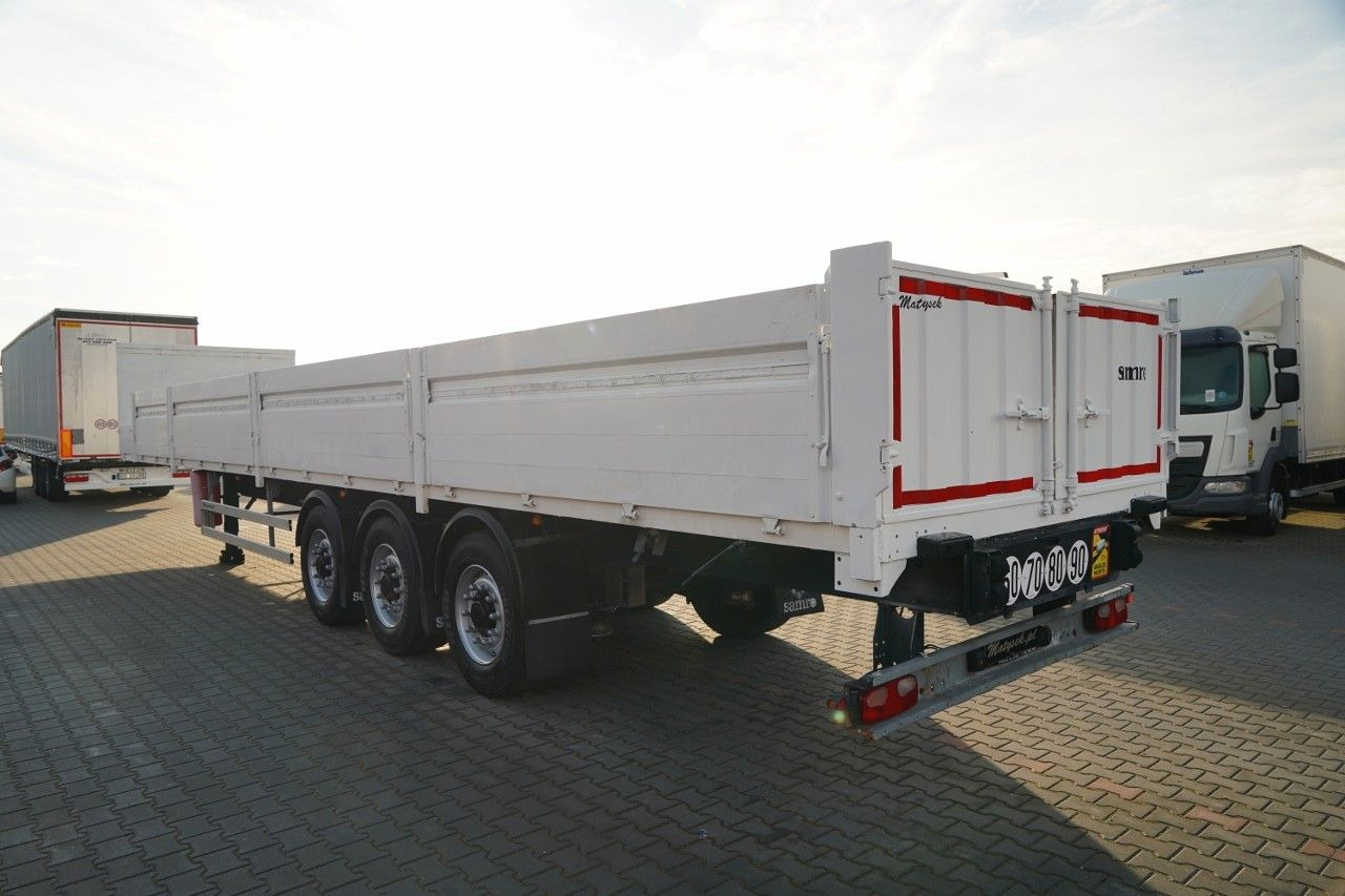 SAMRO NACZEPA / BURTOWA / RYFLOWANA PODŁOGA - Remorcă transport utilaje: Foto 4 SAMRO NACZEPA / BURTOWA / RYFLOWANA PODŁOGA - Remorcă transport utilaje: Foto 4