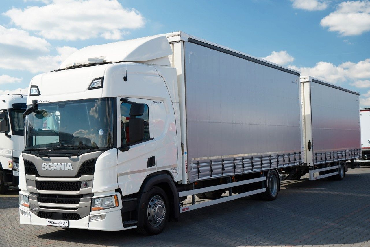 Scania P 280 / ZESTAW TANDEM / 120 M3 / WECON / 2022 R - Camion cu prelată: Foto 3 Scania P 280 / ZESTAW TANDEM / 120 M3 / WECON / 2022 R - Camion cu prelată: Foto 3