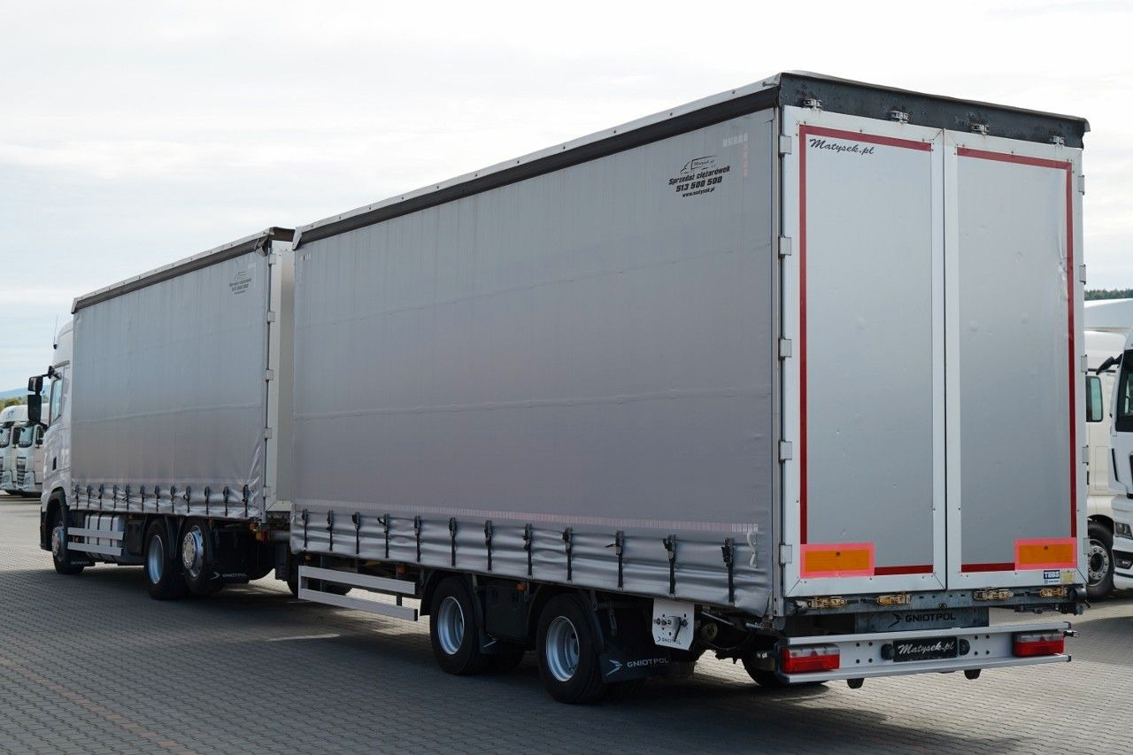 Camion cu prelată Scania S 450 / ZESTAW TANDEM / 120 M3 /  I-PARK COOL Scania S 450 / ZESTAW TANDEM / 120 M3 / PO KONTRAKCIE S: Foto 6