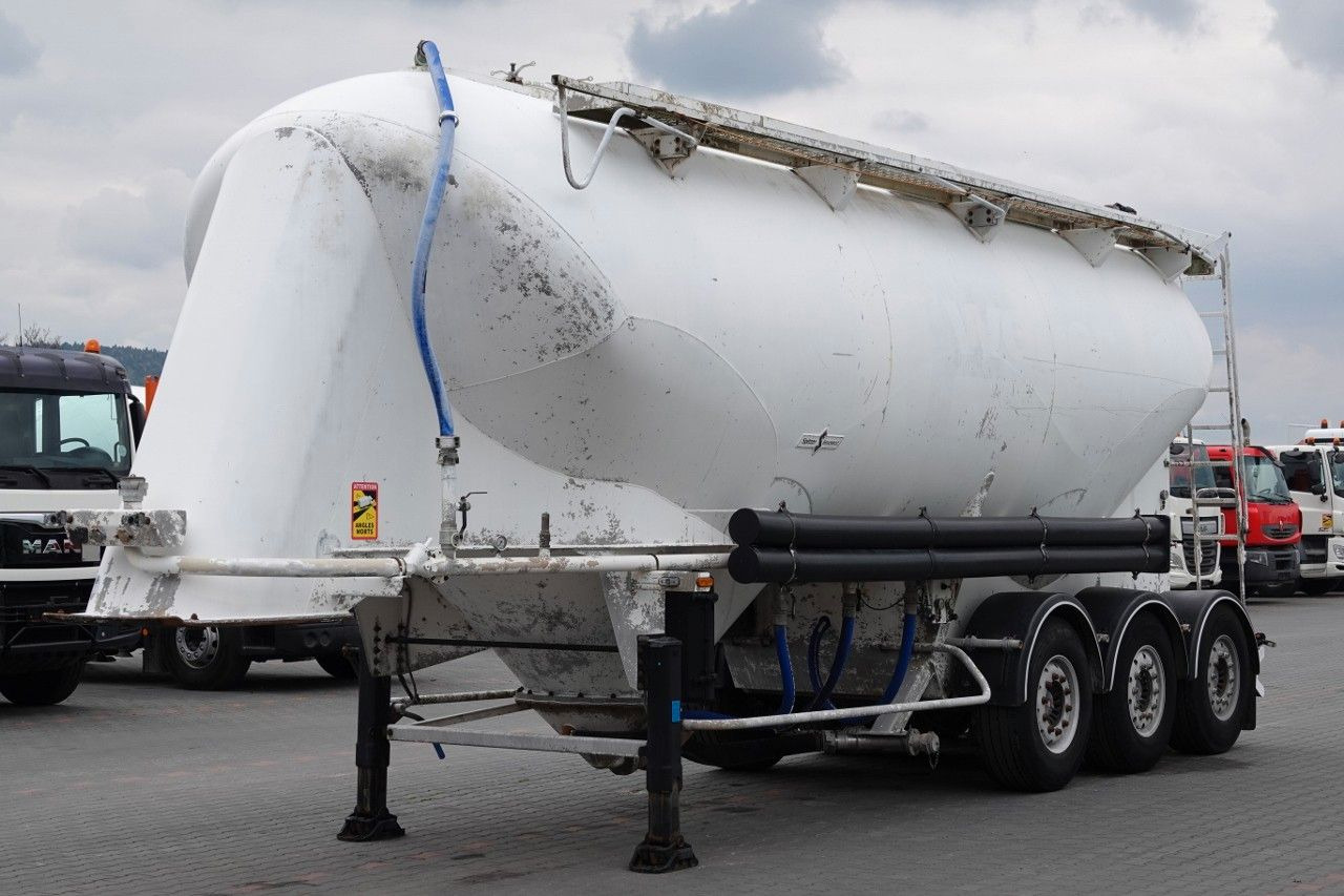 Spitzer CEMENTONACZEPA / 37 000 L / SILOS / 3 KOMORY / O - Semiremorcă siloz: Foto 2 Spitzer CEMENTONACZEPA / 37 000 L / SILOS / 3 KOMORY / O - Semiremorcă siloz: Foto 2